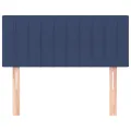 Tête de lit Bleu 100x5x78/88 cm Tissu