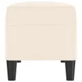 Banc Crème 100x35x41 cm Velours