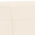 Banc Crème 100x35x41 cm Velours