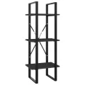 Bibliothèque à 5 niveaux Gris 40x30x175 cm Bois ingénierie