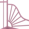 Cadre de lit extensible Rose Métal 80x130/200 cm