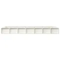 Cadre de lit Blanc 90x200 cm Bois massif