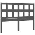 Tête de lit Gris 165,5x4x100 cm Bois massif de pin