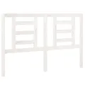Tête de lit Blanc 141x4x100 cm Bois massif de pin
