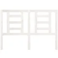 Tête de lit Blanc 141x4x100 cm Bois massif de pin