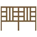 Tête de lit Marron miel 156x4x100 cm Bois massif de pin