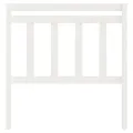 Tête de lit Blanc 96x4x100 cm Bois massif de pin