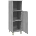Armoire de bain Sonoma gris 30x30x95 cm Bois d'ingénierie