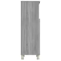Armoire de bain Sonoma gris 30x30x95 cm Bois d'ingénierie