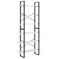 Armoire haute Blanc 100x30x210 cm Bois de pin solide
