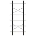 Armoire haute Blanc 100x30x210 cm Bois de pin solide