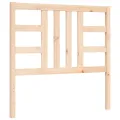 Cadre de lit avec tête de lit 90x190 cm bois massif