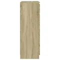 Commode Chêne sonoma 60x36x103 cm Bois d'ingénierie