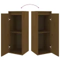 Meubles TV 3 pcs Marron miel Bois massif de pin
