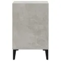 Meuble TV Gris béton 100x35x55 cm Bois d'ingénierie