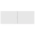 Ensemble de meubles TV 6 pcs Blanc Bois d'ingénierie