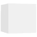 Ensemble de meubles TV 6 pcs Blanc Bois d'ingénierie