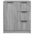 Buffet Sonoma gris 60x30x70 cm Bois d'ingénierie