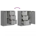 Buffet Sonoma gris 60x30x70 cm Bois d'ingénierie