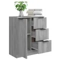 Buffet Sonoma gris 60x30x70 cm Bois d'ingénierie