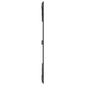 Tête de lit murale Gris 204x3x110 cm Bois massif de pin