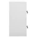 Armoire à casiers Gris clair et vert 90x45x92,5 cm Acier