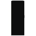 Armoire murale suspendue Noir 69,5x32,5x90 cm
