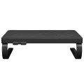 Support de moniteur Noir 37x28x11,5 cm