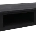 Table console Noir 110x45x76 cm Bois