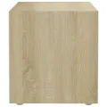 Meubles TV 4 pcs Blanc et chêne sonoma 37x35x37 cm Aggloméré
