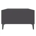 Table basse Gris 103,5x60x35 cm Aggloméré