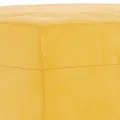 Banc Jaune 70x35x41 cm Velours