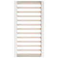 Cadre de lit Blanc 140x190 cm Bois massif
