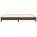 cadre de lit Marron 200x200 cm Similicuir