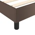 cadre de lit Marron 200x200 cm Similicuir