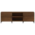 Meuble TV chêne marron 150x30x50 cm bois d'ingénierie