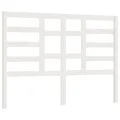 Tête de lit Blanc 166x4x104 cm Bois massif de pin