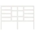 Tête de lit Blanc 166x4x104 cm Bois massif de pin