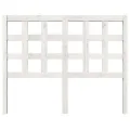 Tête de lit Blanc 125,5x4x100 cm Bois massif de pin