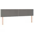cadre de lit avec matelas Gris foncé 200x200cm Tissu
