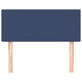 Tête de lit Bleu 80x5x78/88 cm Tissu