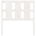 Tête de lit Blanc 95,5x4x100 cm Bois massif de pin