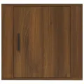 Tables de chevet murales 2 pcs Chêne marron 50x30x47 cm