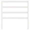 Tête de lit Blanc 96x4x100 cm Bois massif de pin