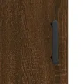 Armoire murale chêne marron 69,5x34x90 cm bois d'ingénierie