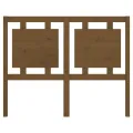 Tête de lit Marron miel 125,5x4x100 cm Bois massif de pin