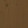 Tête de lit Marron miel 125,5x4x100 cm Bois massif de pin