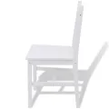 Jeu de salle à manger 7 pcs Pinède Blanc