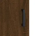 Buffet Chêne marron 34,5x34x90 cm Bois d'ingénierie