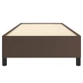 Cadre de lit Marron 80x200 cm Similicuir